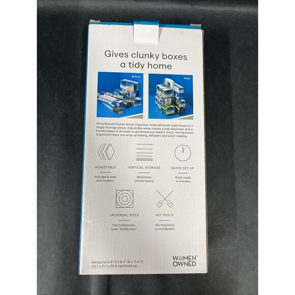 YouCopia StoreMore Adjustable WrapStand‎ Kitchen Wrap Organizer, Open BOX - Picture 2 of 5